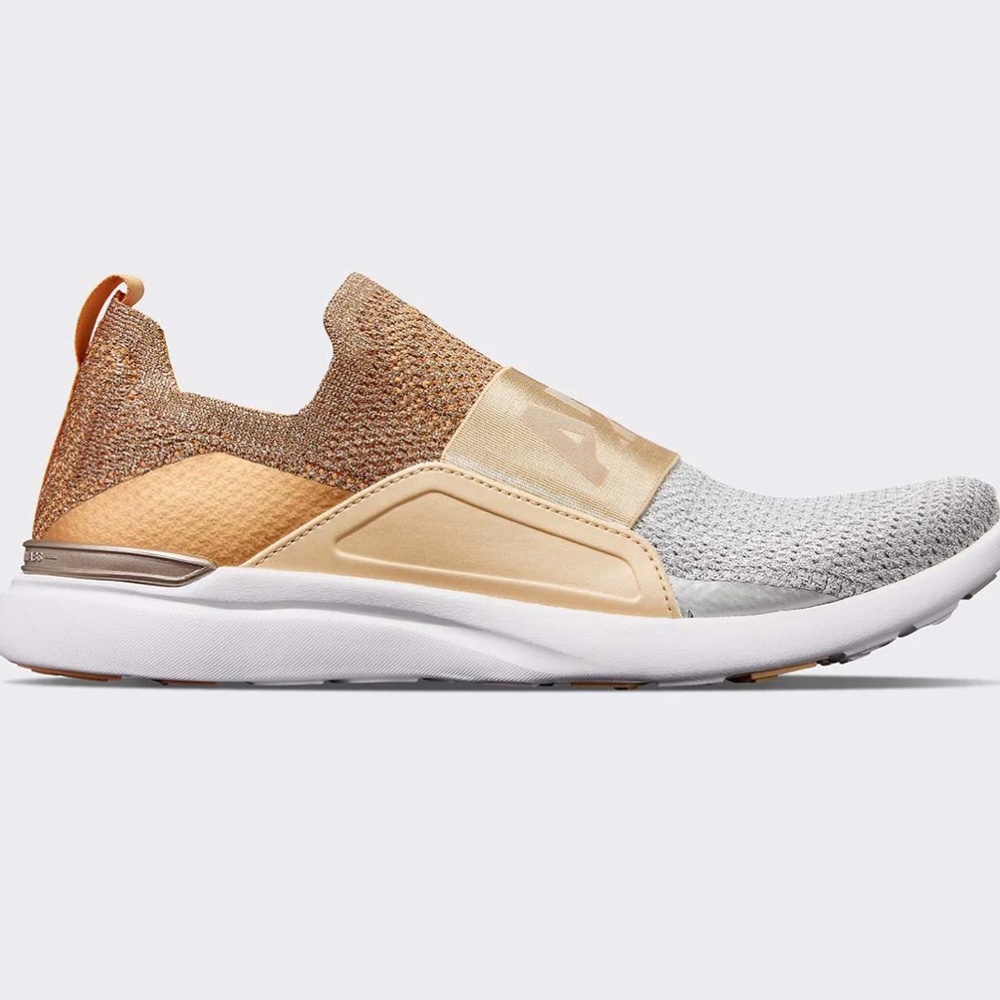 APL Techloom Bliss Gold Rose Champagne Sneakers